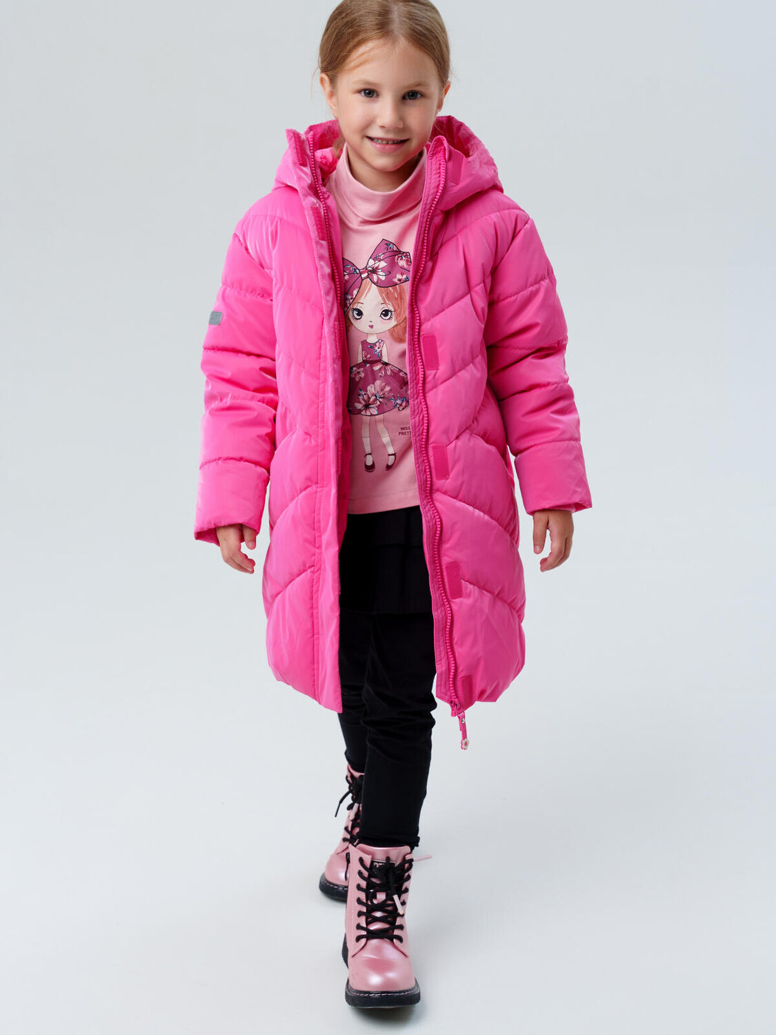 PLAYTODAY Пальто 573254 32522026 розовый