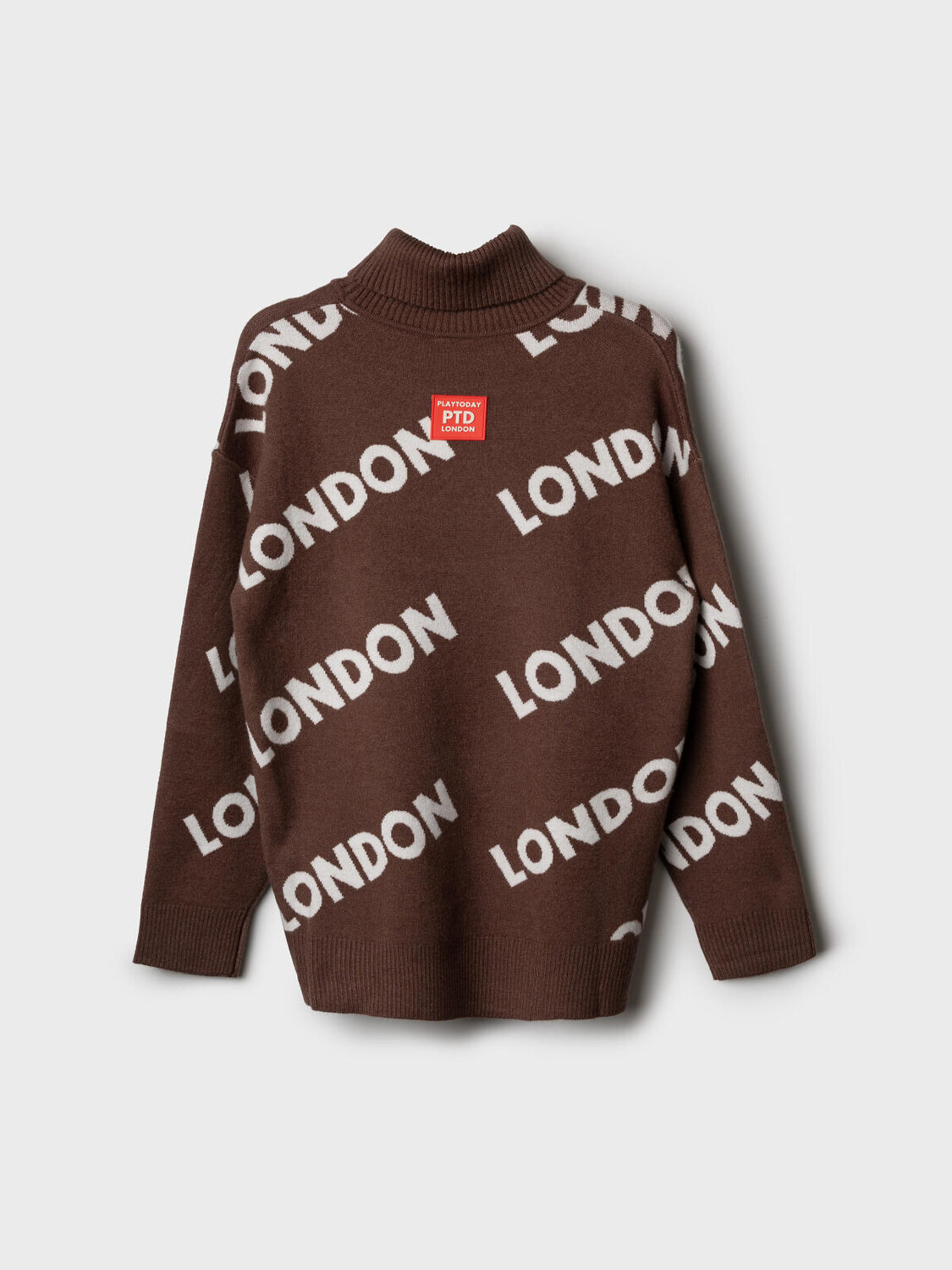 PLAYTODAY Свитер 573262 32521478 коричневый,белый