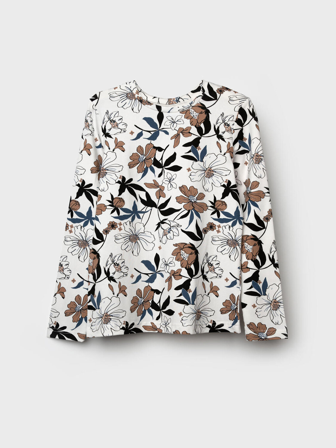 PLAYTODAY Фуфайка 573264 32521383 белый/коричневый