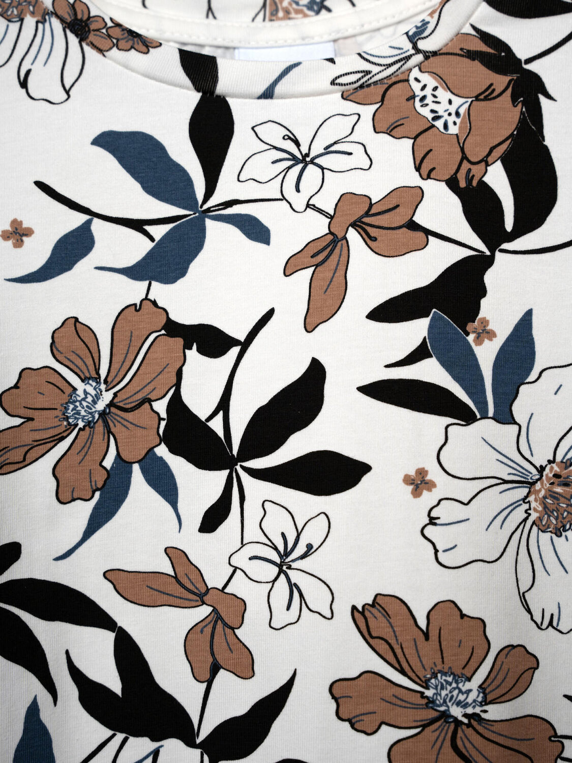 PLAYTODAY Фуфайка 573264 32521383 белый/коричневый