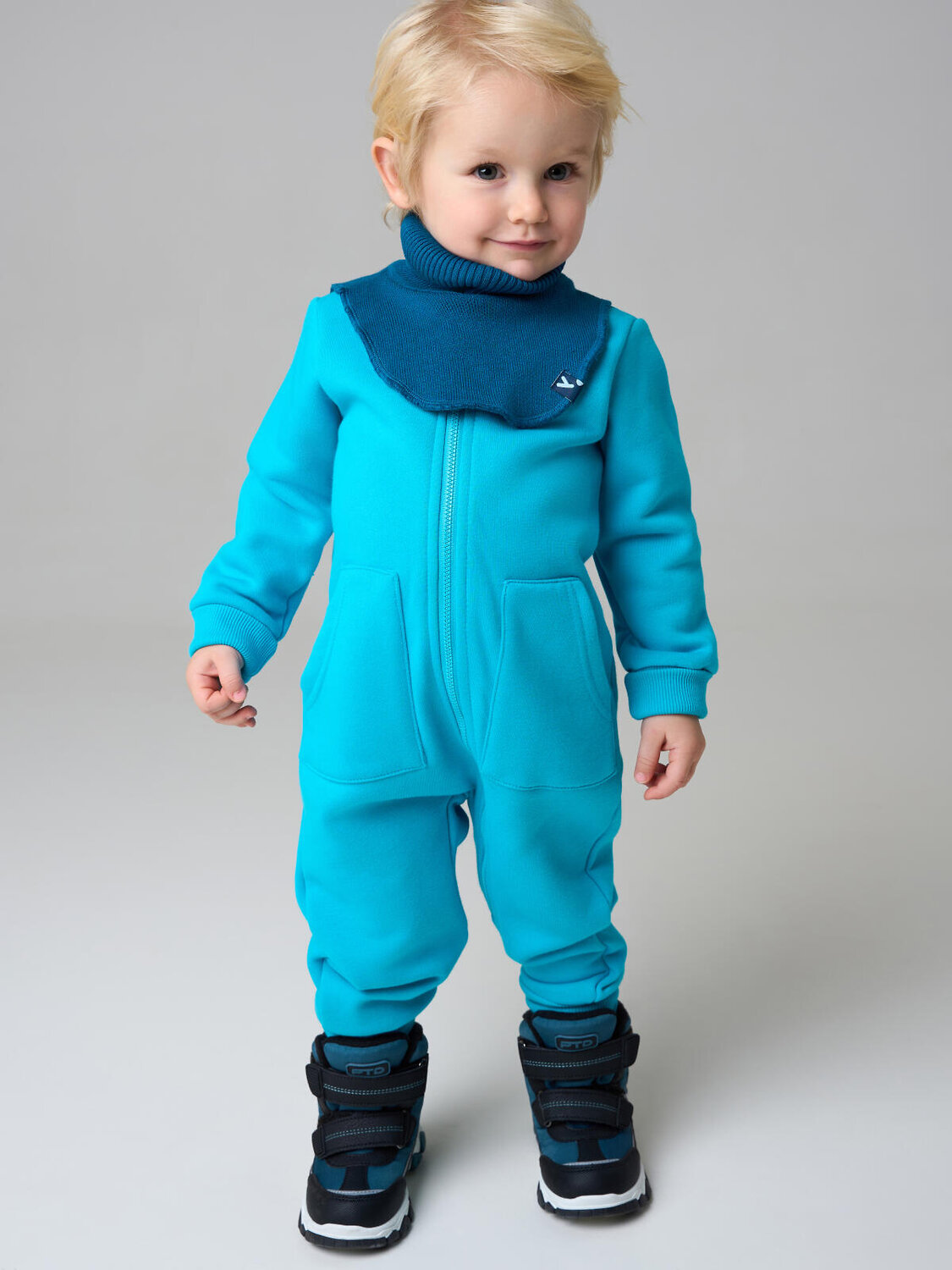 PLAYTODAY Шарф-манишка 573274 32513062 темно-зеленый