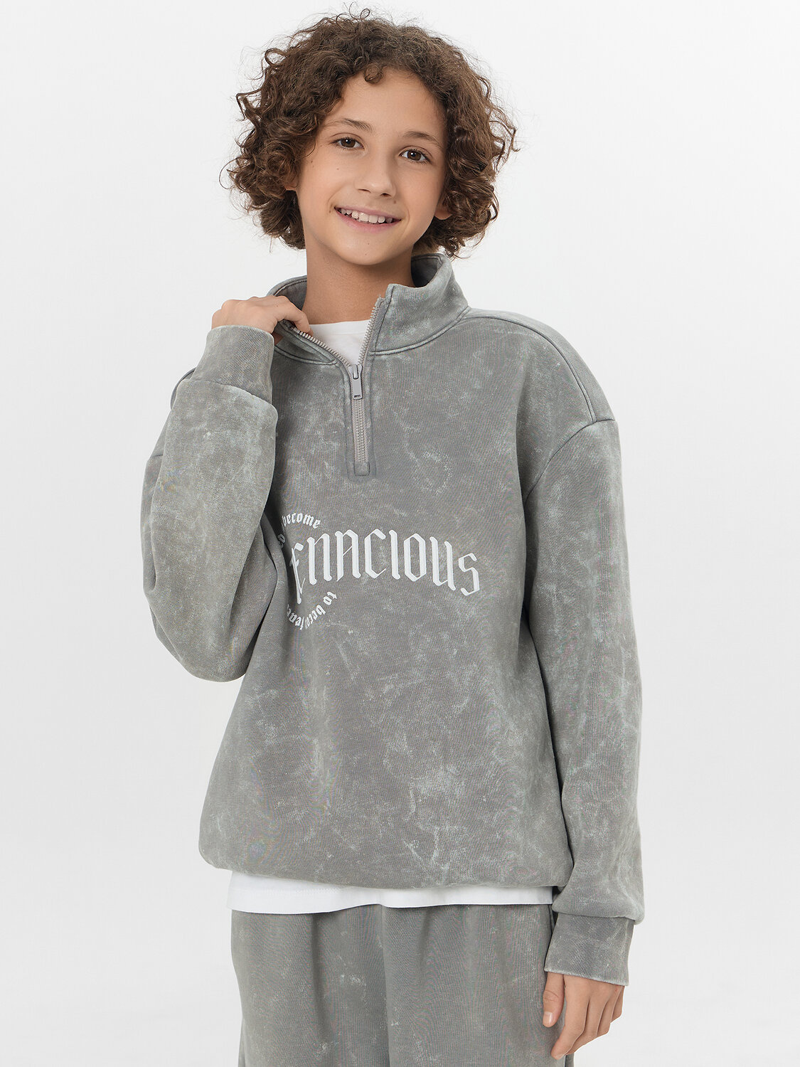 MARK FORMELLE Брюки 573282 183411 ACID WASH серый