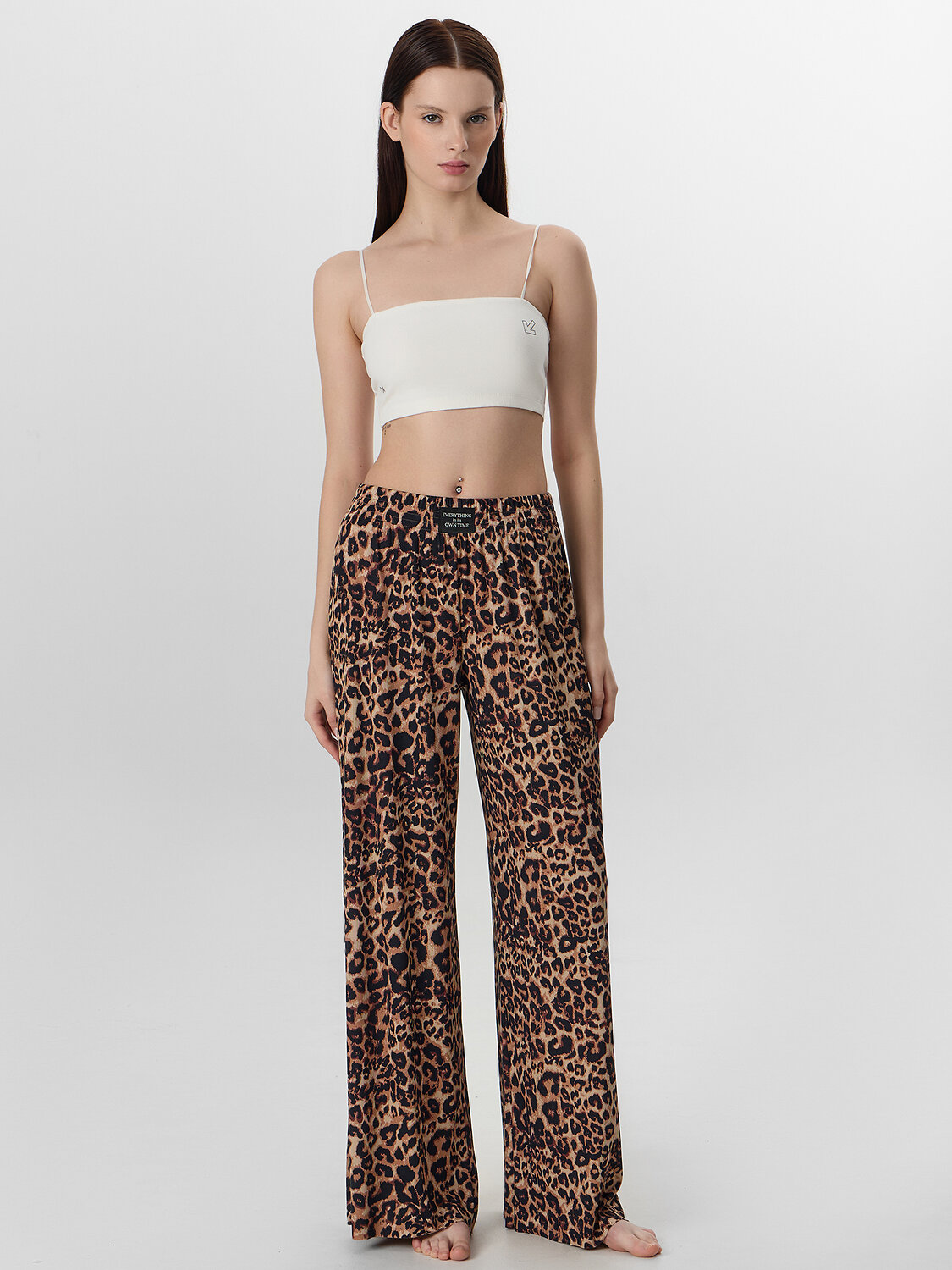 MARK FORMELLE Брюки 573288 532540 леопард на песочном