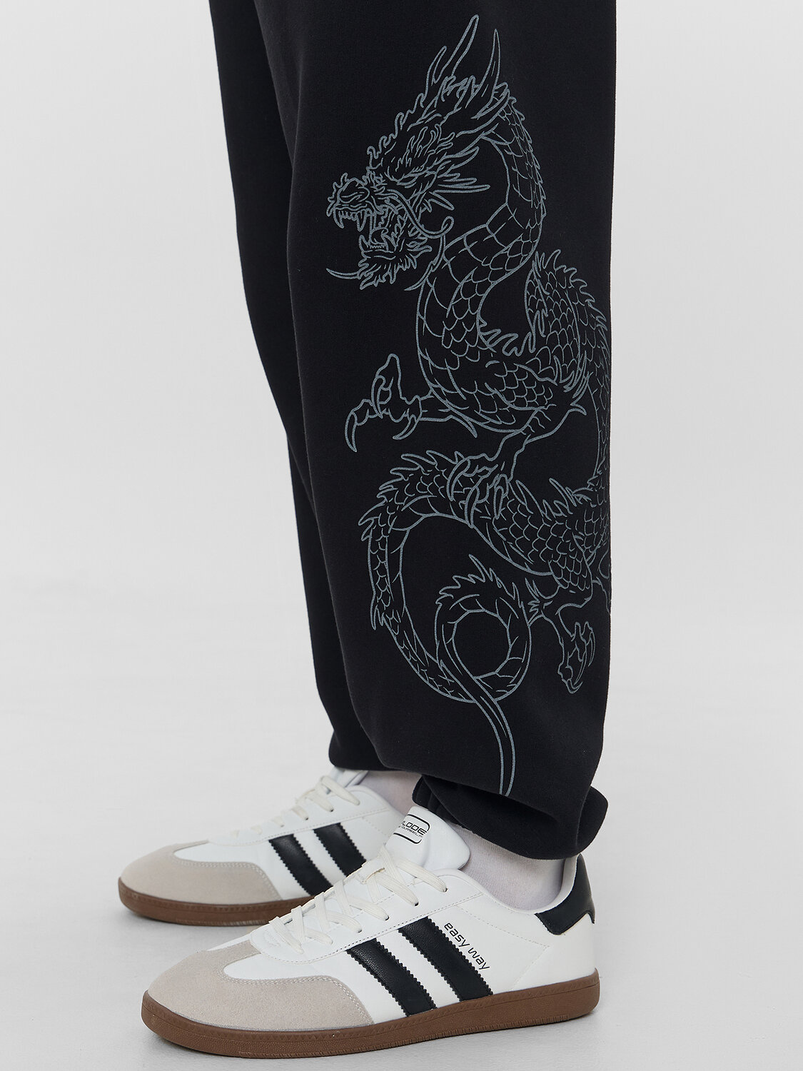 MARK FORMELLE Брюки 573306 181276 черный +печать