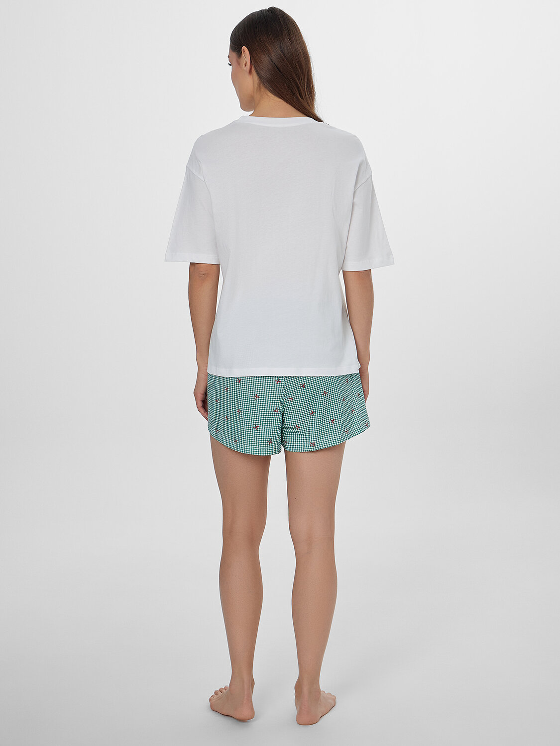 MARK FORMELLE Комплект 573318 592591 белый +зеленая клетка виши