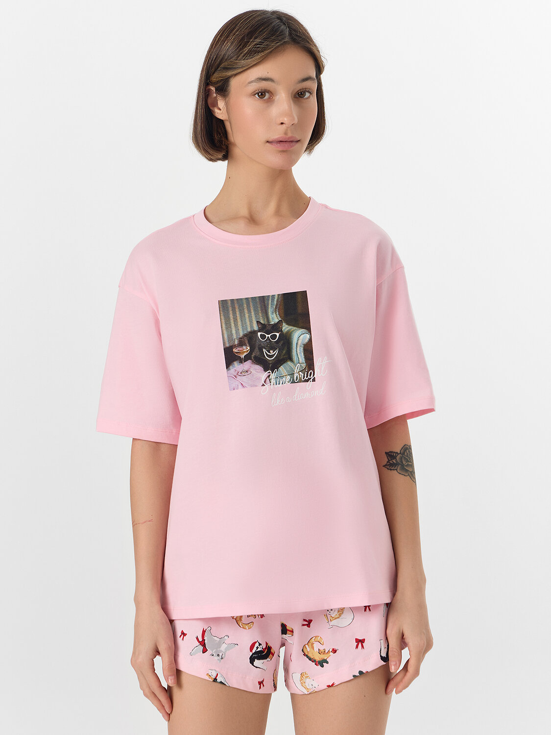 MARK FORMELLE Комплект 573319 592591 розовая сказка +котики на розовом