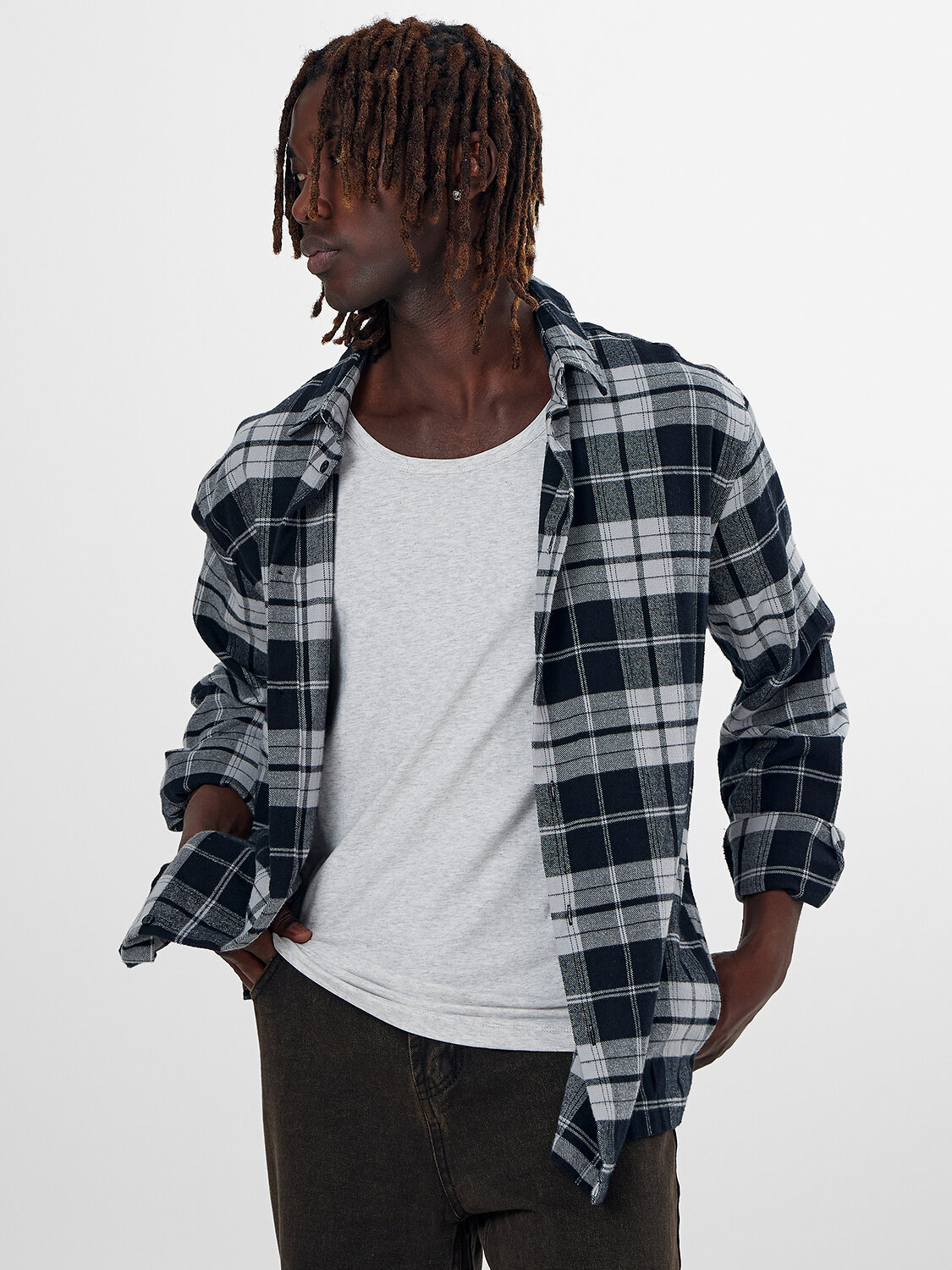 MARK FORMELLE Майка 573343 101434 серый меланж