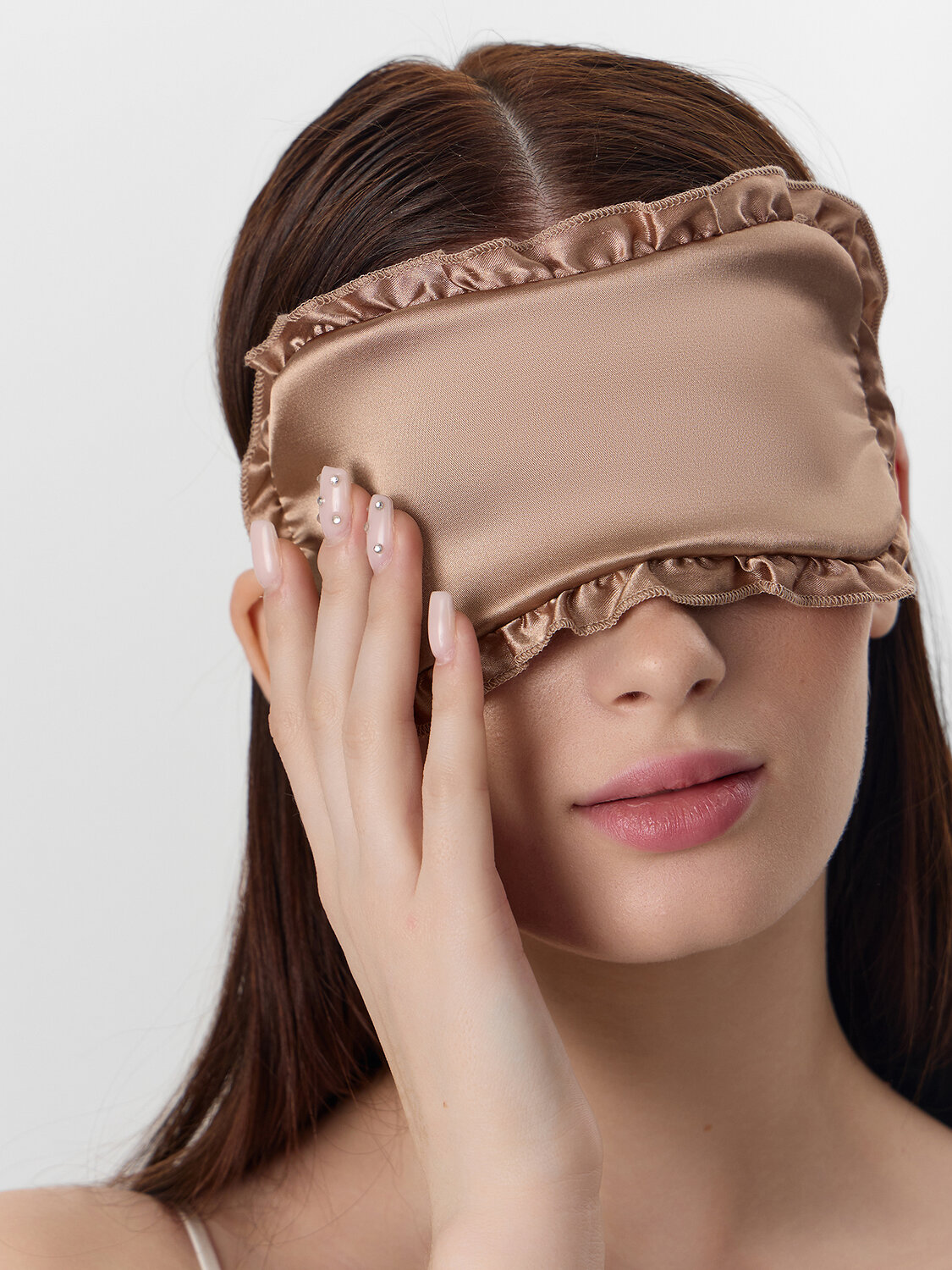 MARK FORMELLE Маска для сна 573349 212034 светлый кофе