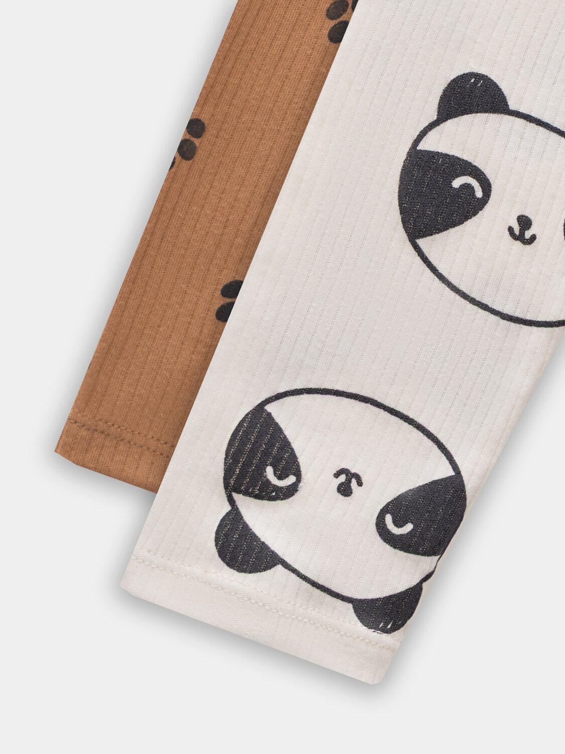 MARK FORMELLE Ползунки 573351 85116-2 лапки на охре +панды на молочном