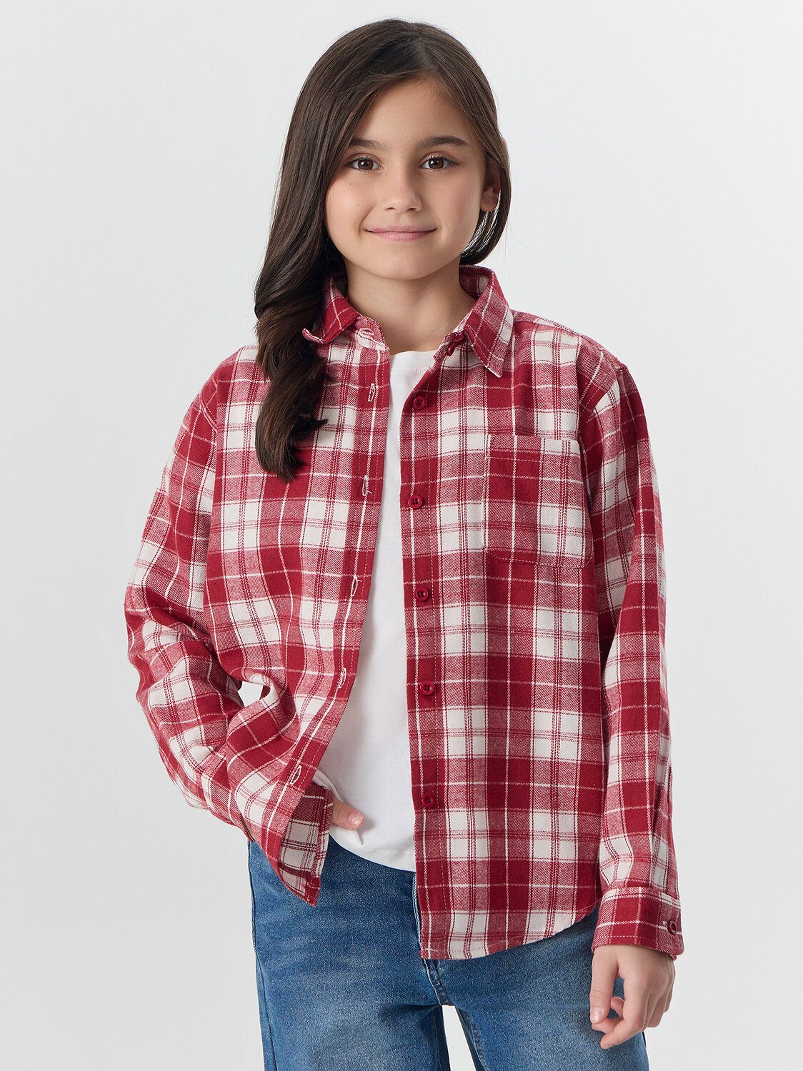 MARK FORMELLE Рубашка 573354 127985 красная клетка