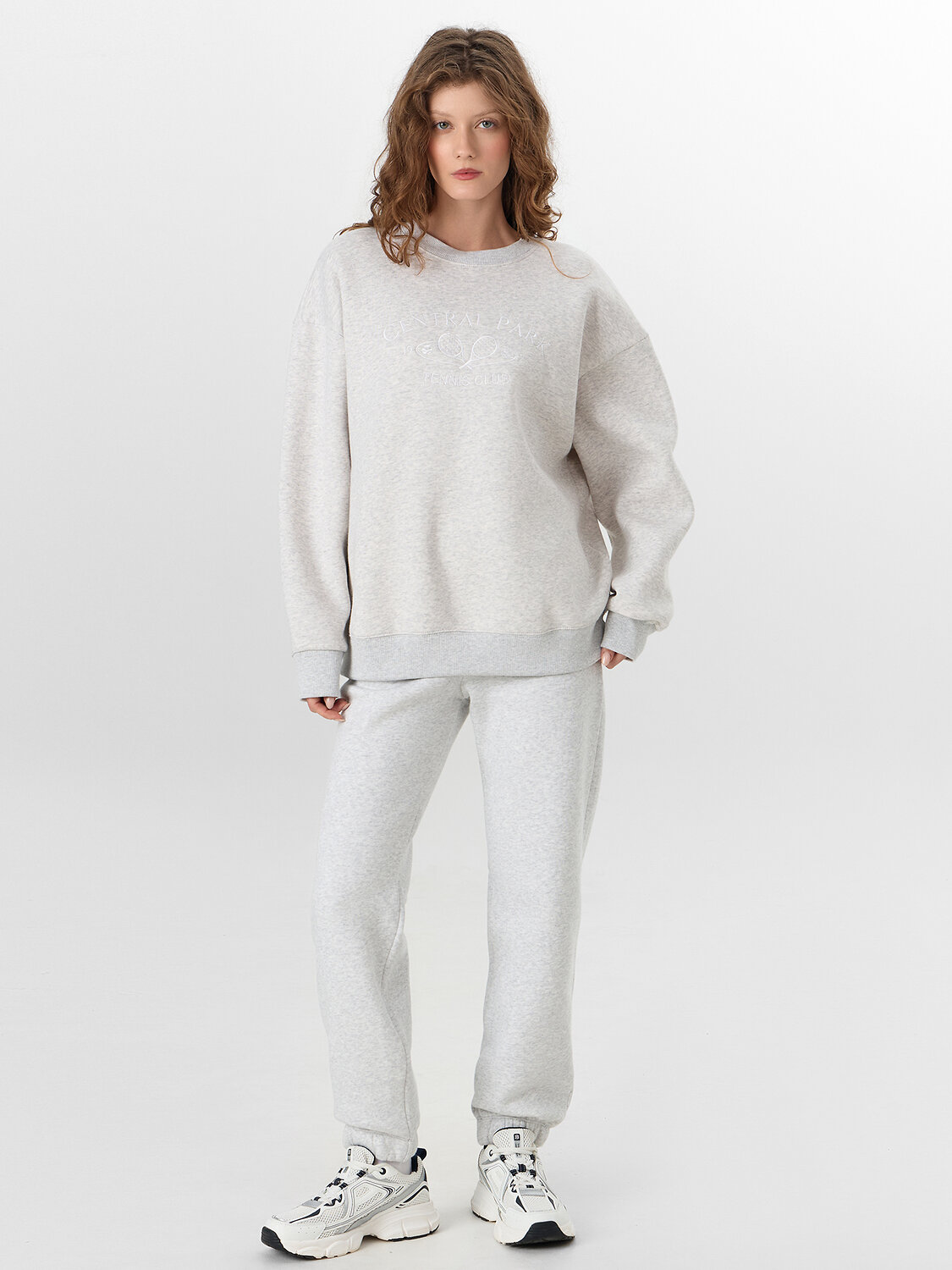 MARK FORMELLE Свитшот 573360 122887/1 серый меланж