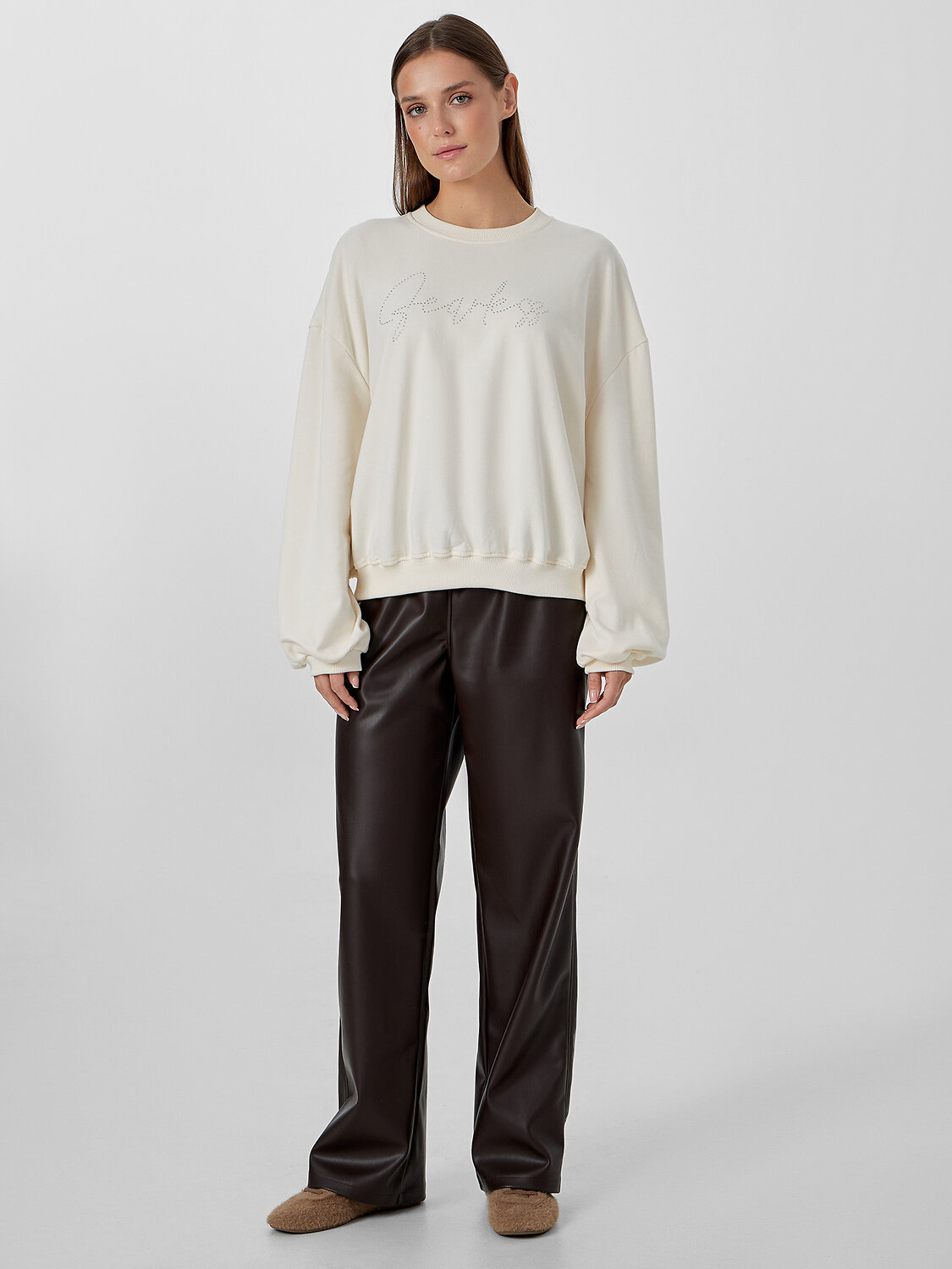 MARK FORMELLE Свитшот 573363 122935 молочный +печать