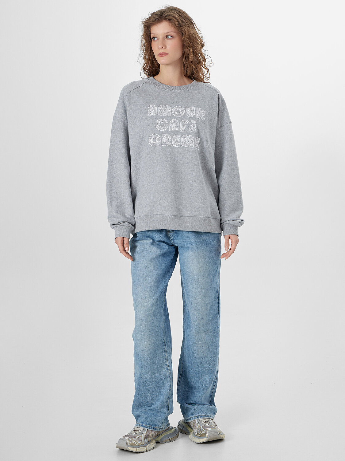 MARK FORMELLE Свитшот 573365 122969 серый меланж