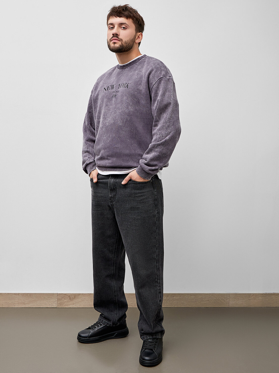 MARK FORMELLE Свитшот 573371 121801/1 серая варка +печать