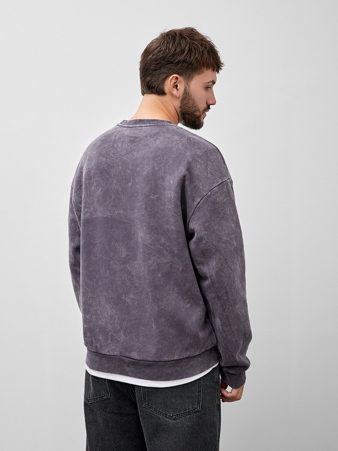 MARK FORMELLE Свитшот 573371 121801/1 серая варка +печать