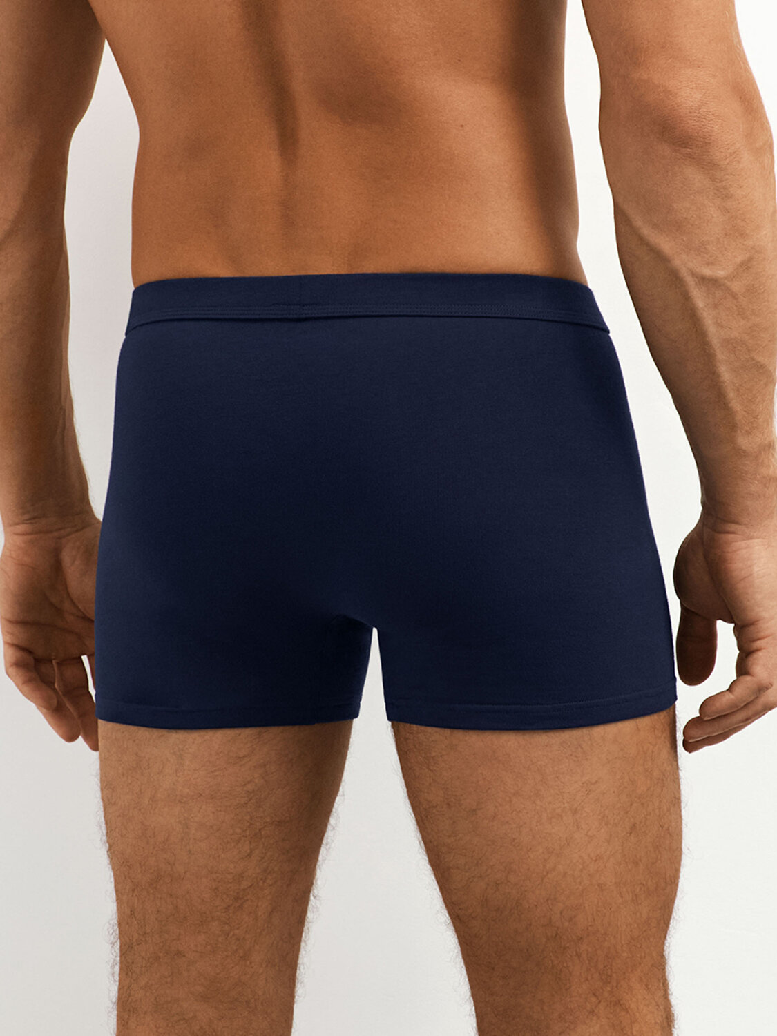 Omsa Трусы 573382 OmB 1236 Боксеры муж. с тканевой резинкой, CO Blu Notte (Синий)