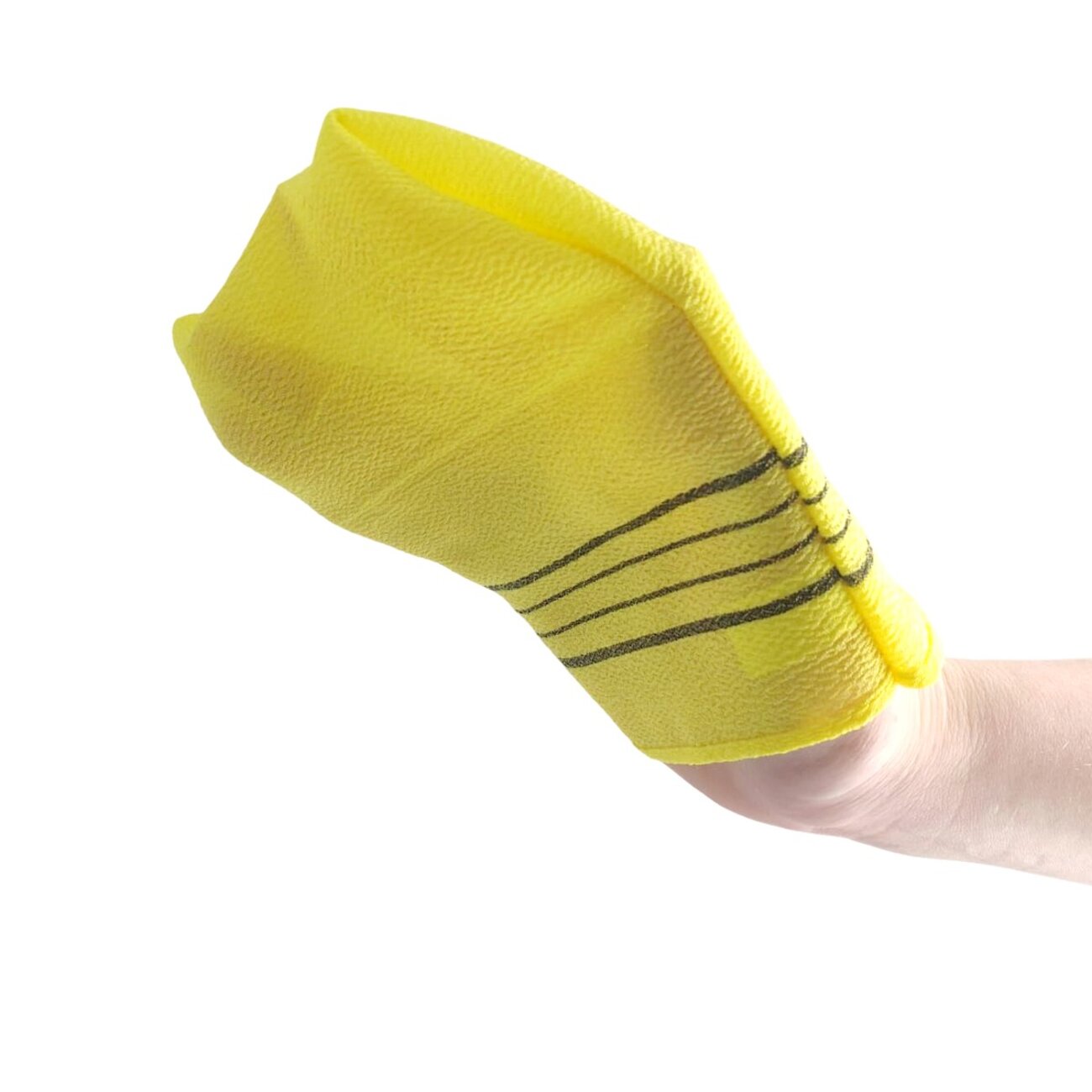 Bath Towel Мочалка-варежка для душа с пилинг-эффектом, однослойная, жёлтый 573400 28194 