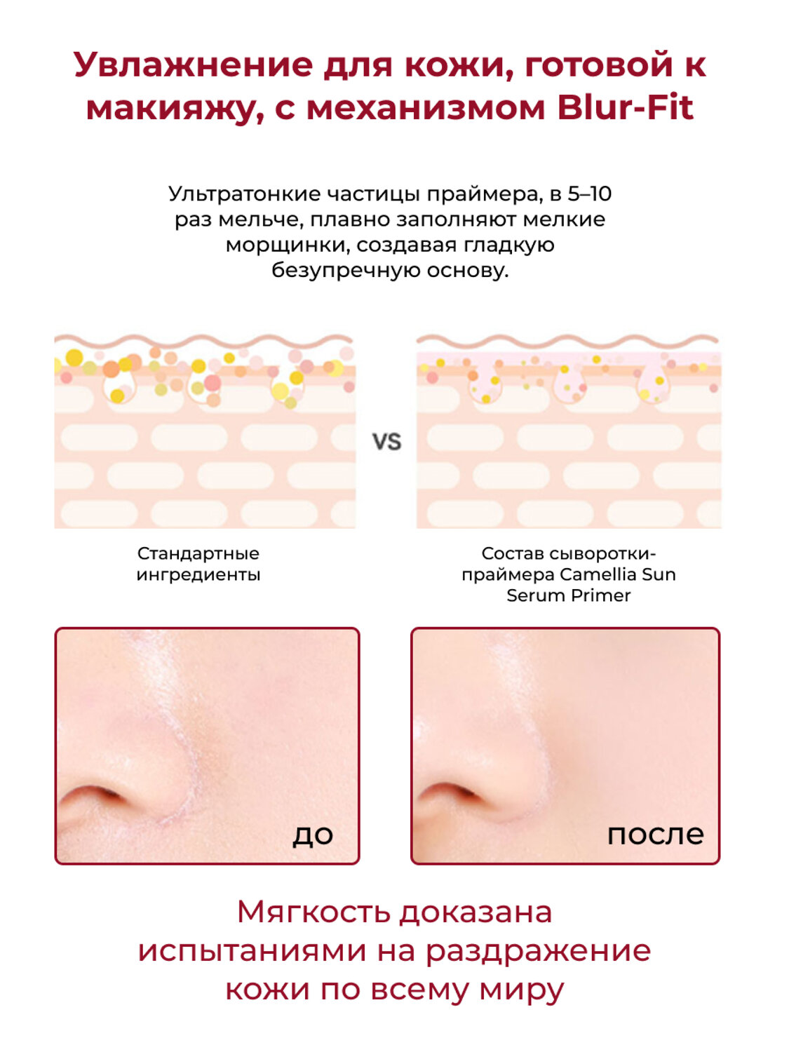 ROUND LAB Солнцезащитная сыворотка для лица с экстрактом камелии и коллагеном / Camellia Deep Collagen Firming Sun Serum SPF50+ PA++++, 50 мл 573407 28014 