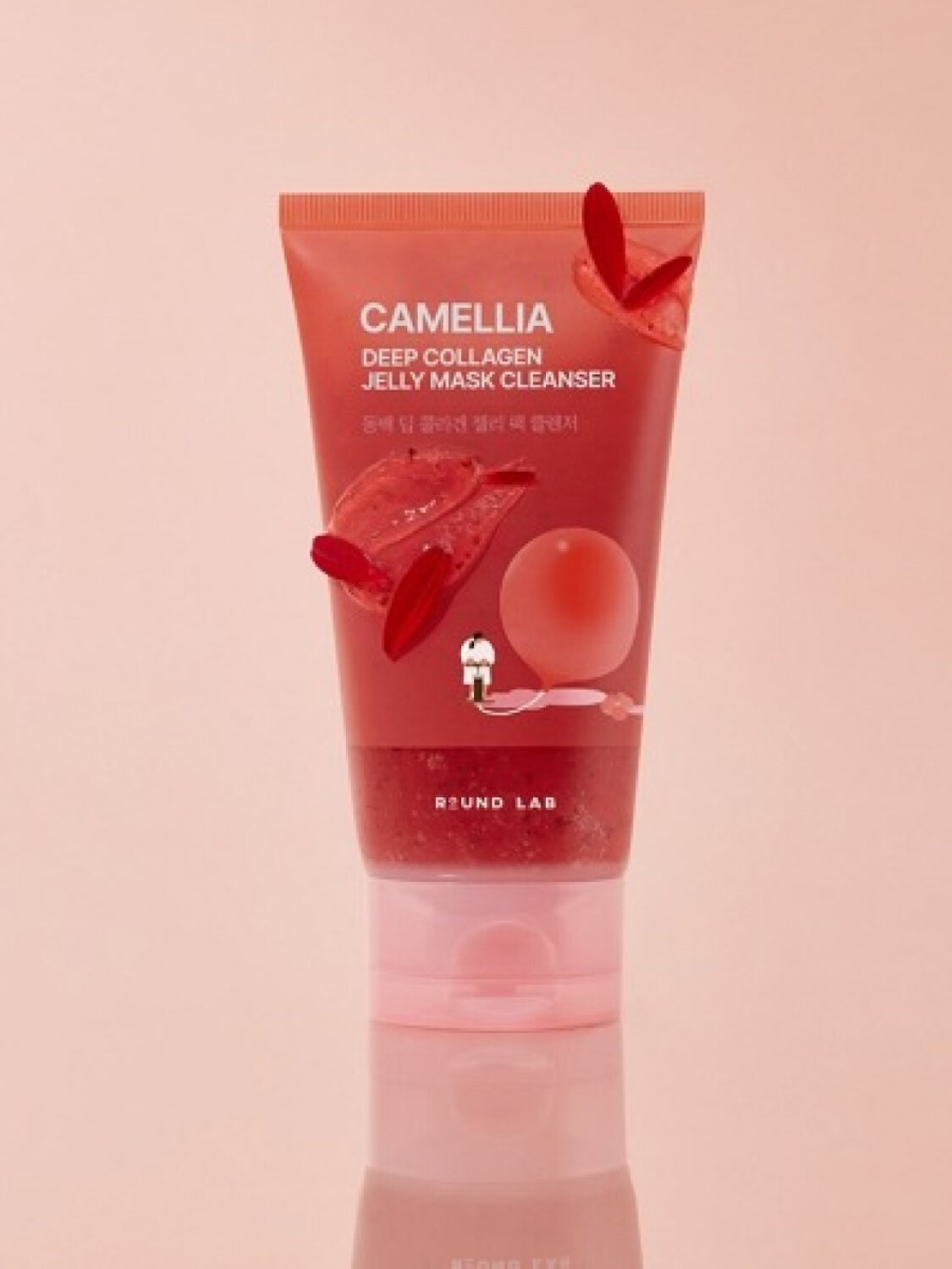 ROUND LAB Гель-пенка для умывания с экстрактом камелии 2 в 1 / Camellia Deep Collagen Jelly Pack Cleanser, 150 мл 573409 28016 