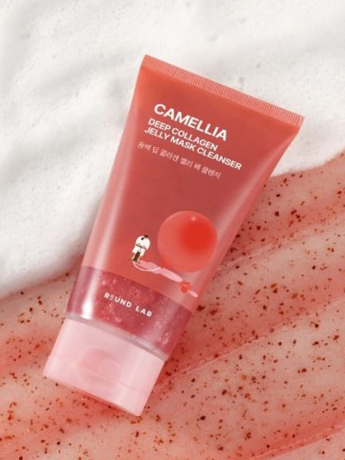 ROUND LAB Гель-пенка для умывания с экстрактом камелии 2 в 1 / Camellia Deep Collagen Jelly Pack Cleanser, 150 мл 573409 28016 