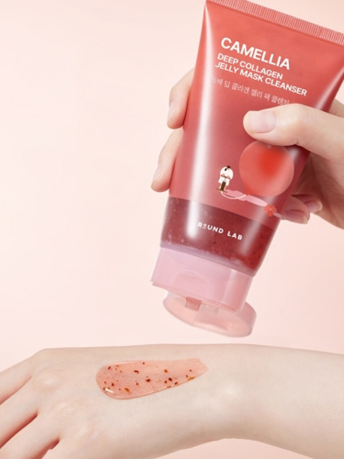 ROUND LAB Гель-пенка для умывания с экстрактом камелии 2 в 1 / Camellia Deep Collagen Jelly Pack Cleanser, 150 мл 573409 28016 