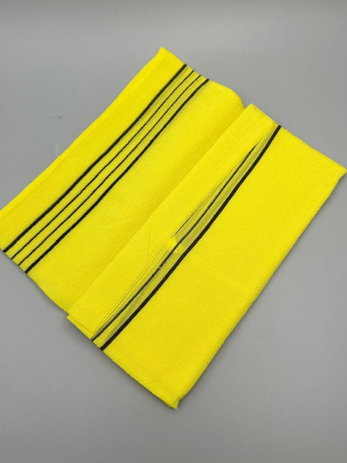 Bath Towel Мочалка-полотенце для душа с пилинг-эффектом / Basic Long Exfoliating Towel, желтый 573415 28172 