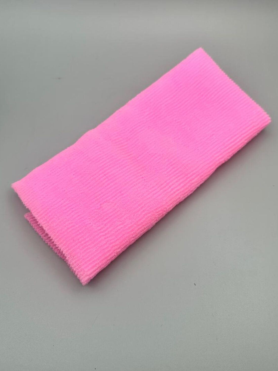 Bath Towel Мочалка-полотенце для душа с пилинг-эффектом / Nylon Long Exfoliating Towel, жесткая, розовый 573421 28180 
