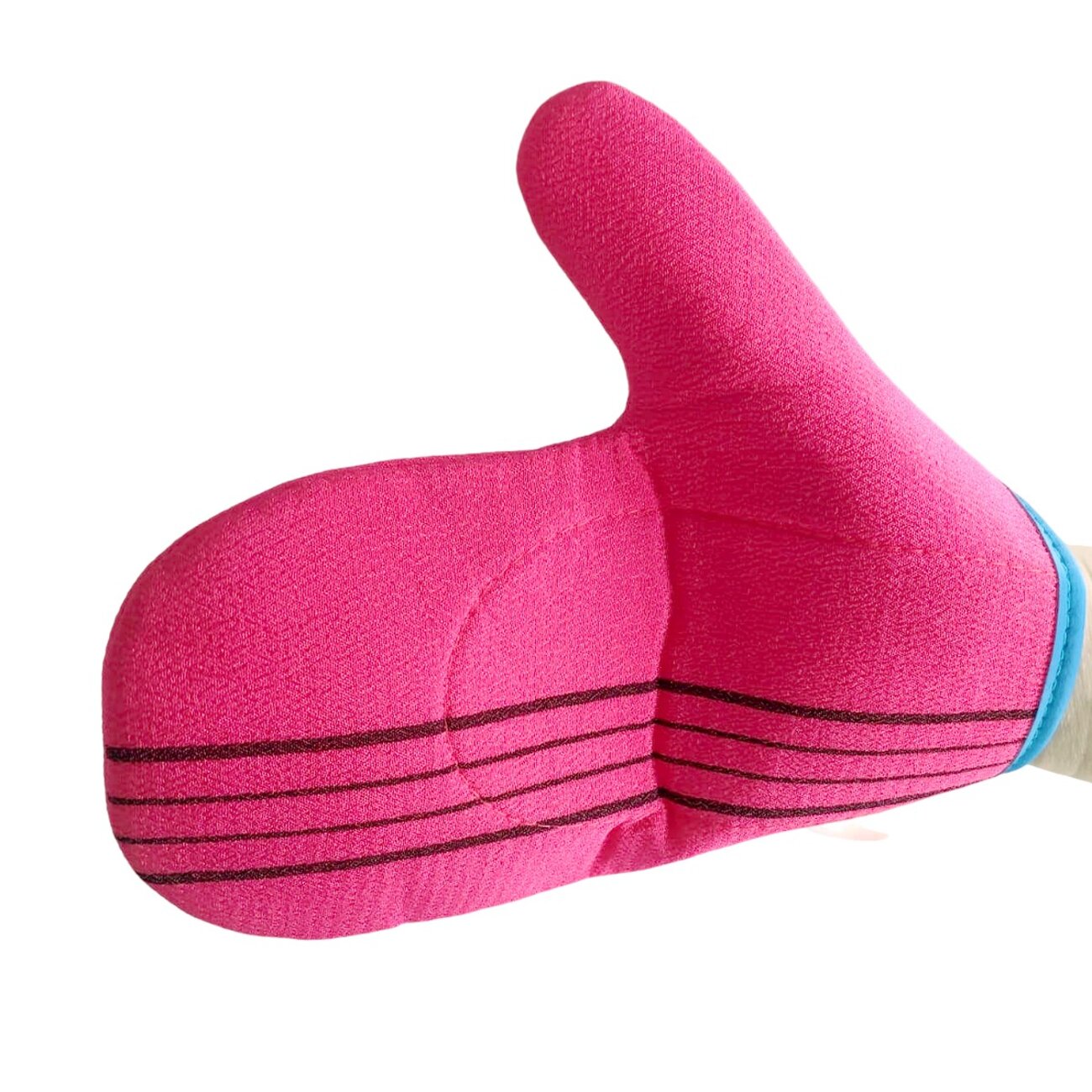 Bath Towel Мочалка-рукавица для душа с пилинг-эффектом, уплотненная, малиновый 573425 28192 