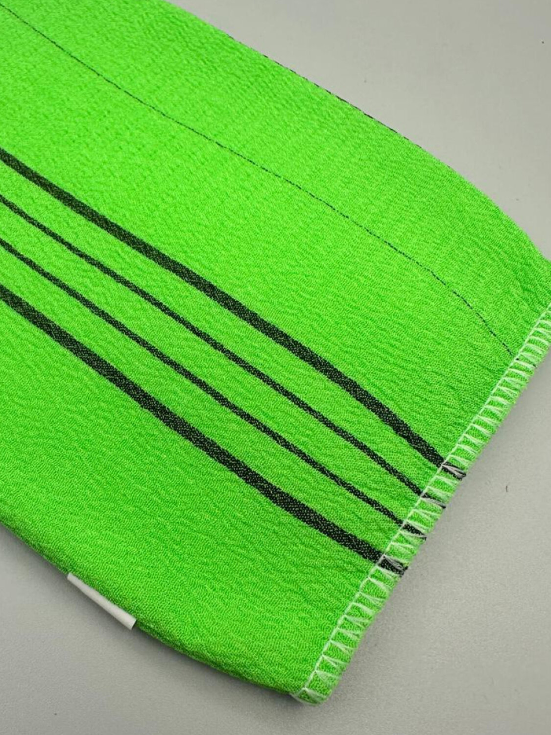 Bath Towel Мочалка-варежка для душа с пилинг-эффектом, уплотненная, зелёный 573430 28187 