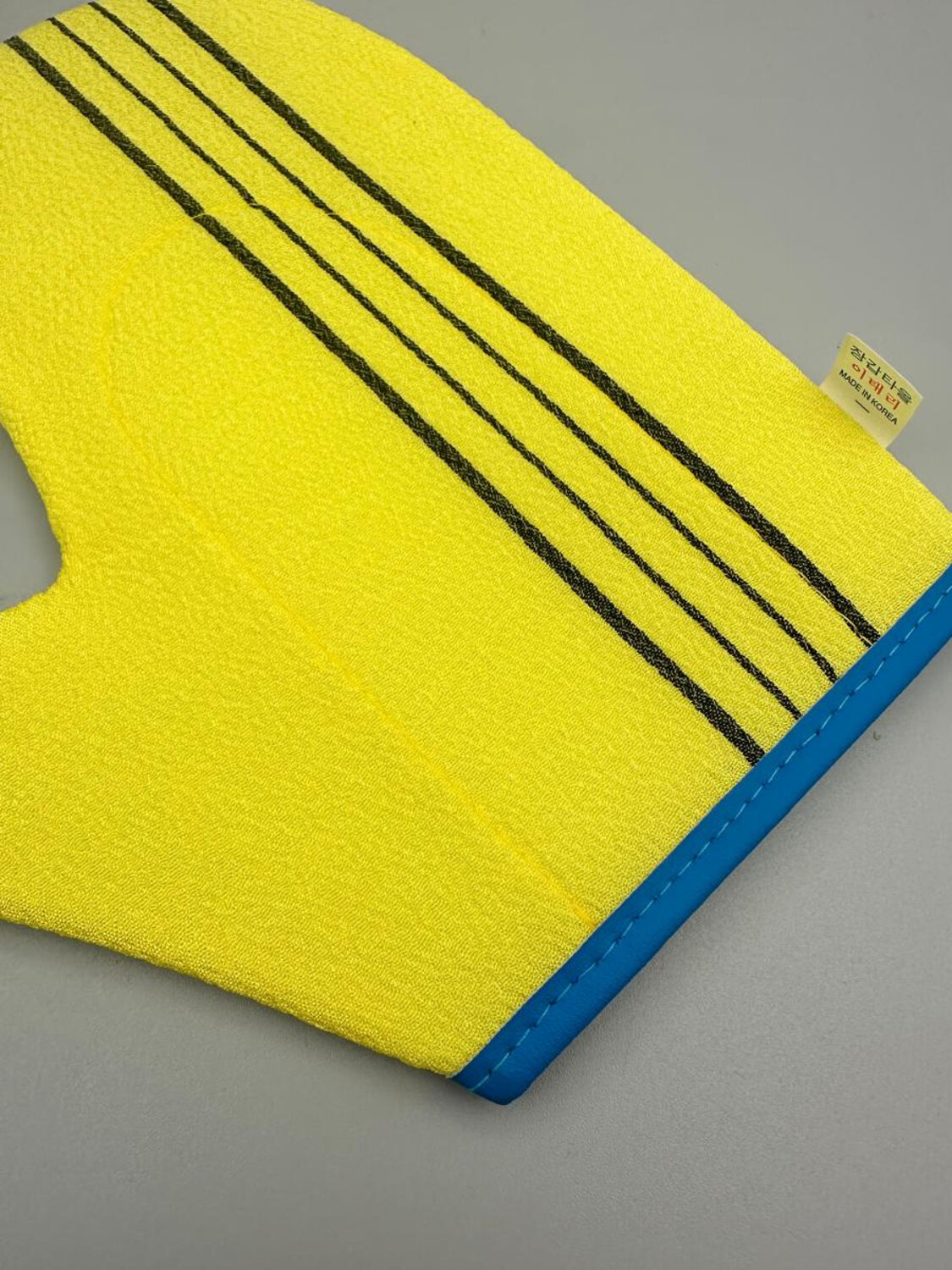 Bath Towel Мочалка-рукавица для душа с пилинг-эффектом, уплотненная, жёлтый 573434 28189 