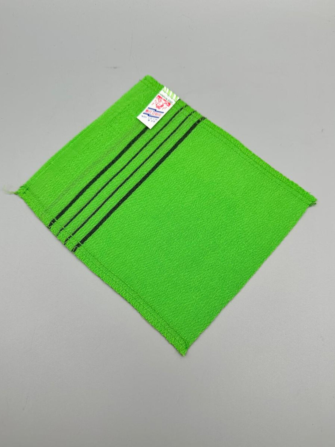 Bath Towel Мочалка-варежка для душа с пилинг-эффектом, однослойная, зелёный 573438 28193 