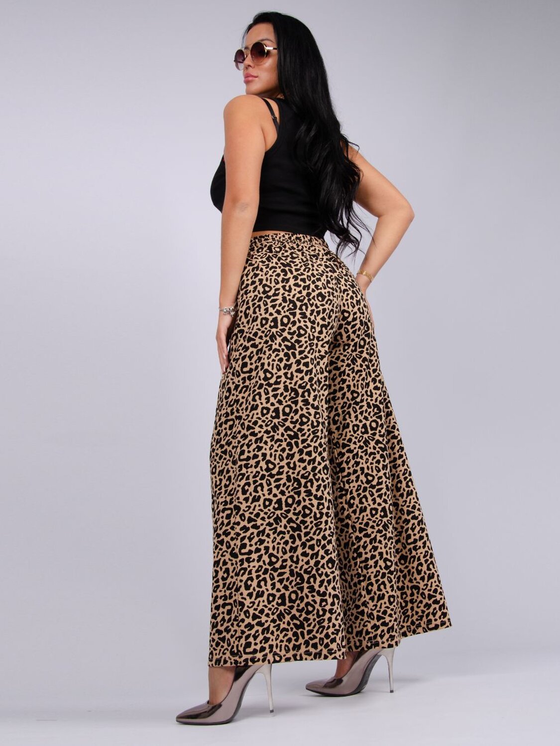 Malina Брюки 573457 БЖ-06 коричневый, черный, бежевый