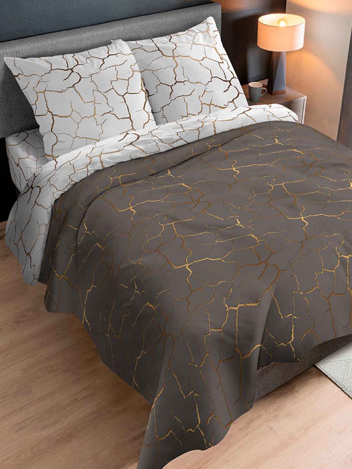 Текс-плюс КПБ Общий 573503 00000006997 Кракле Серый