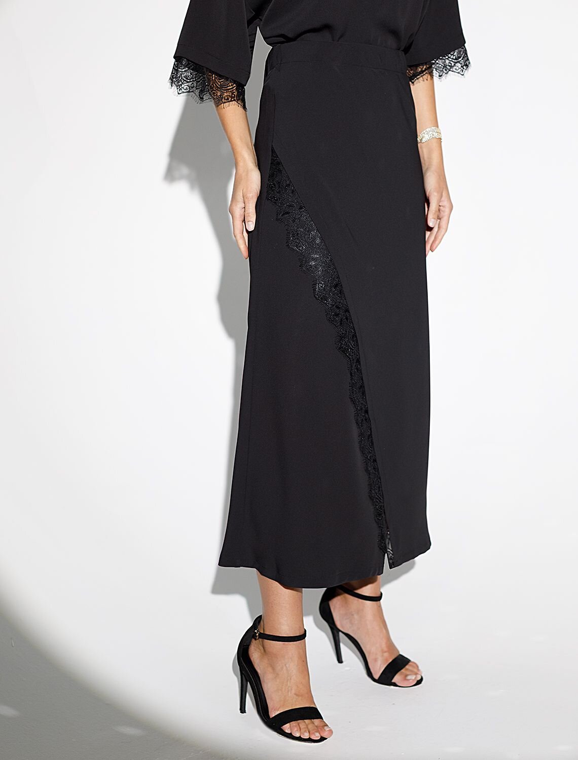 VILATTE Юбка 573531 D26.206 черный