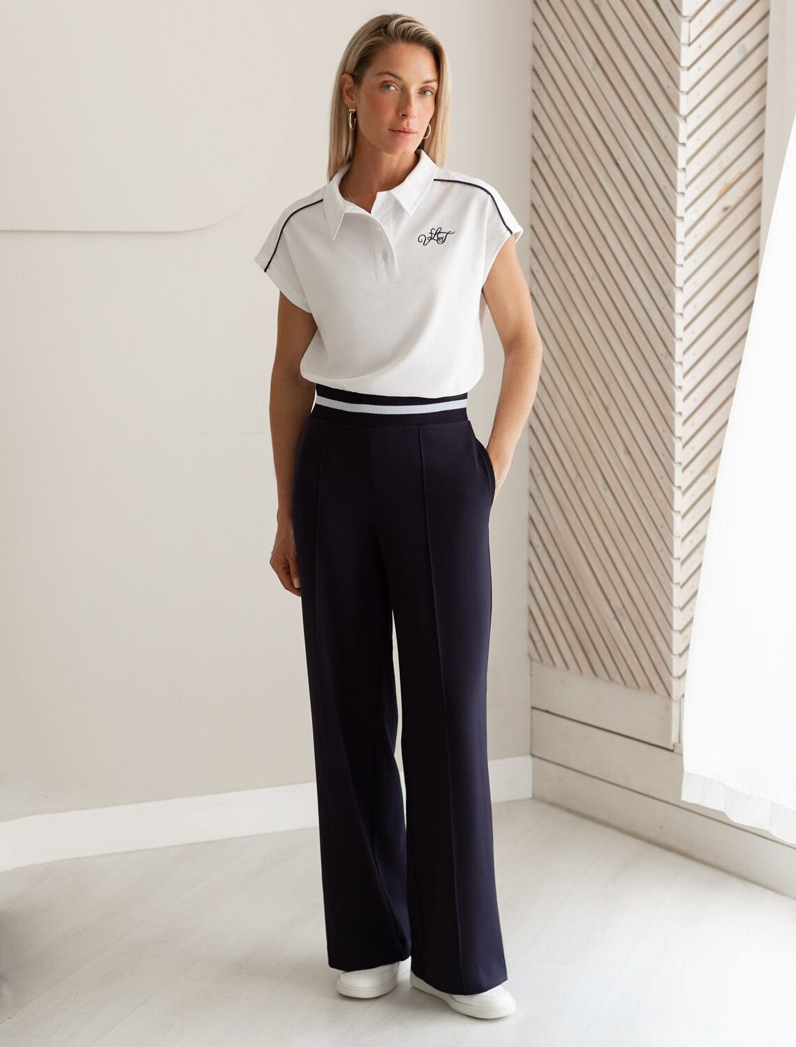 VILATTE Футболка 573536 D49.010 белый