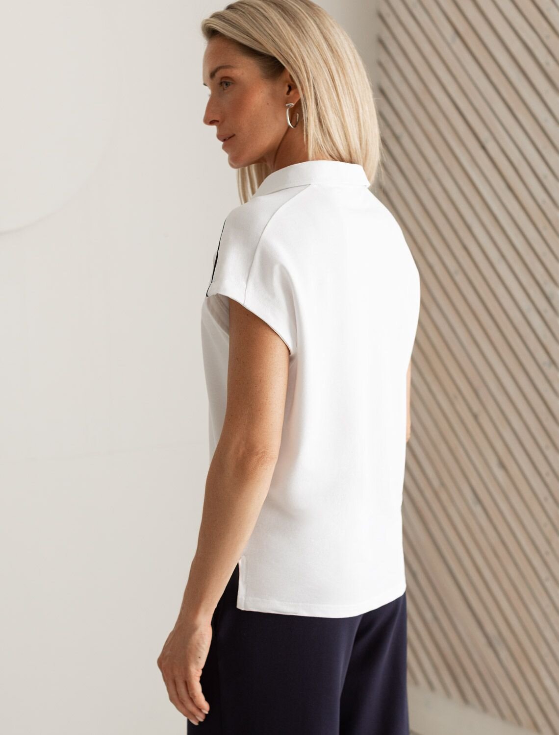 VILATTE Футболка 573536 D49.010 белый