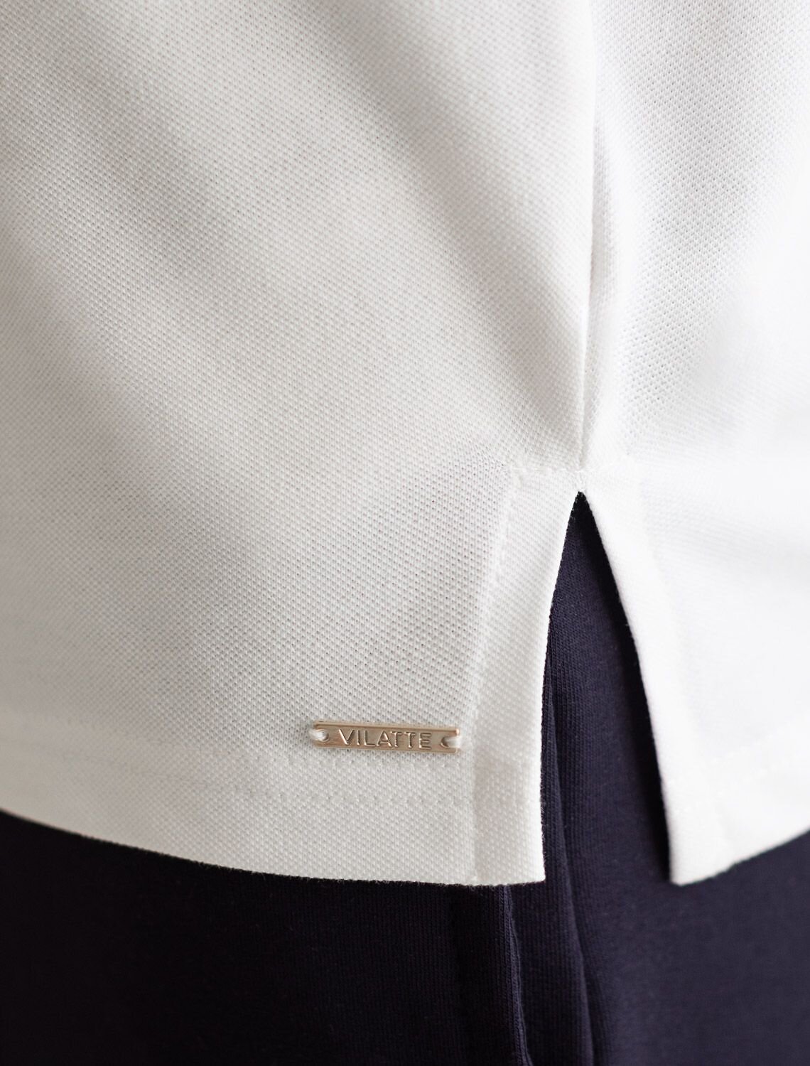 VILATTE Футболка 573536 D49.010 белый