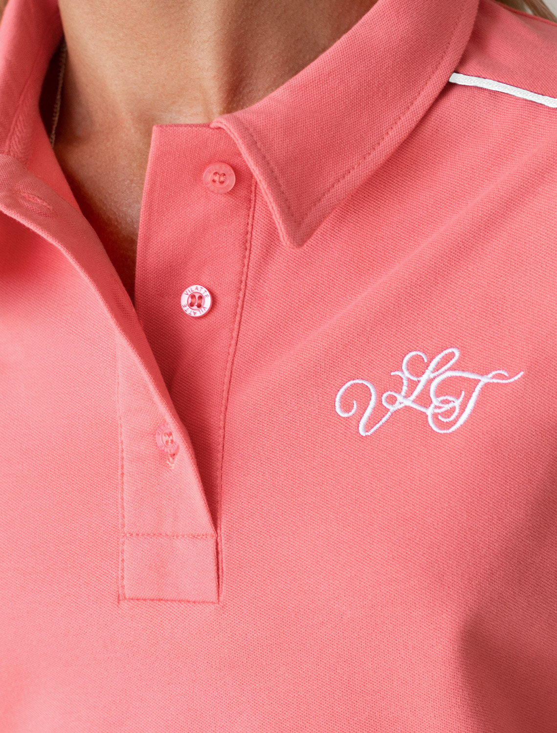 VILATTE Футболка 573537 D49.010 розовый коралл