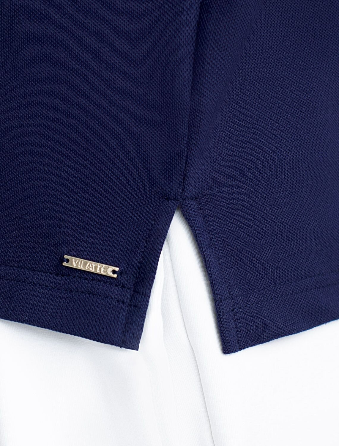 VILATTE Футболка 573538 D49.010 т.синий