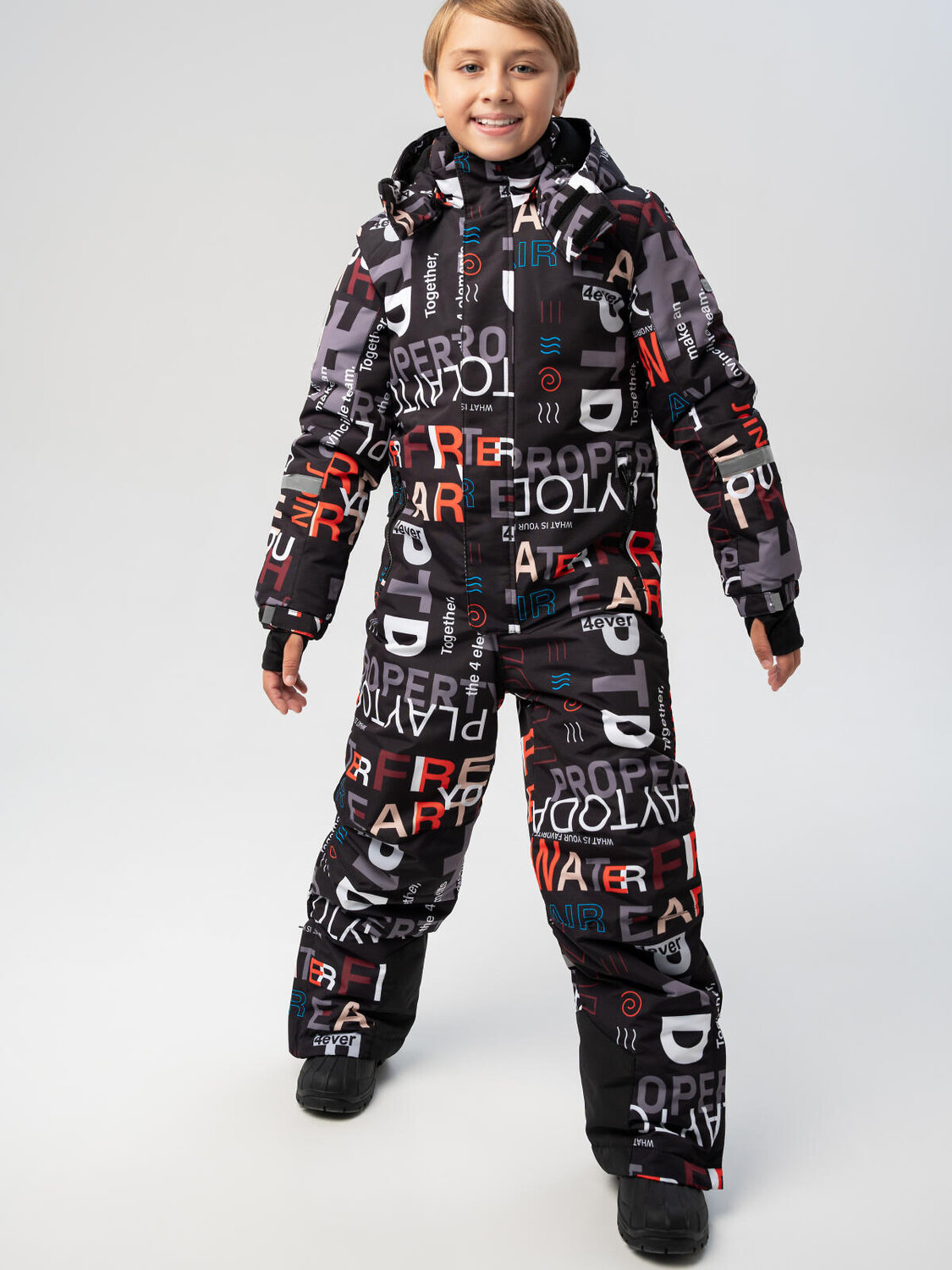 PLAYTODAY Комбинезон 573548 32511006 черный