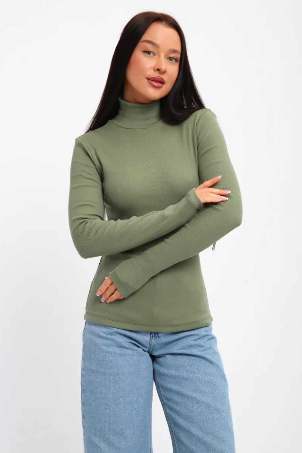 Натали Водолазка 573555 14439 хаки