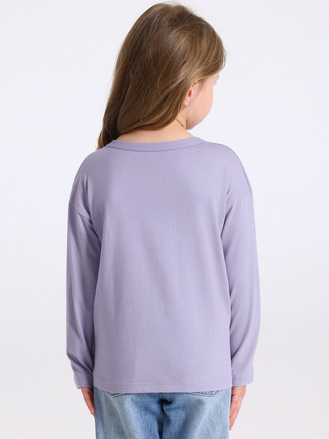 Апрель Лонгслив 573559 1ДДЛД4895001 светло-сиреневый
