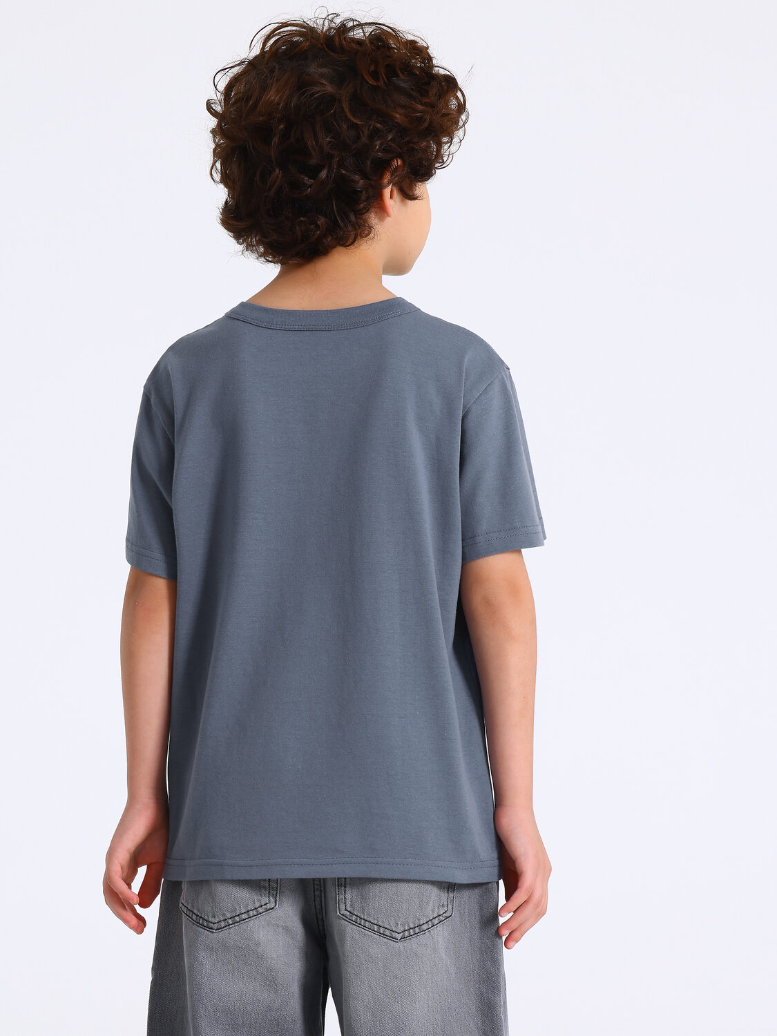 Апрель Футболка 573572 1ПДФК4332001 темно-серый