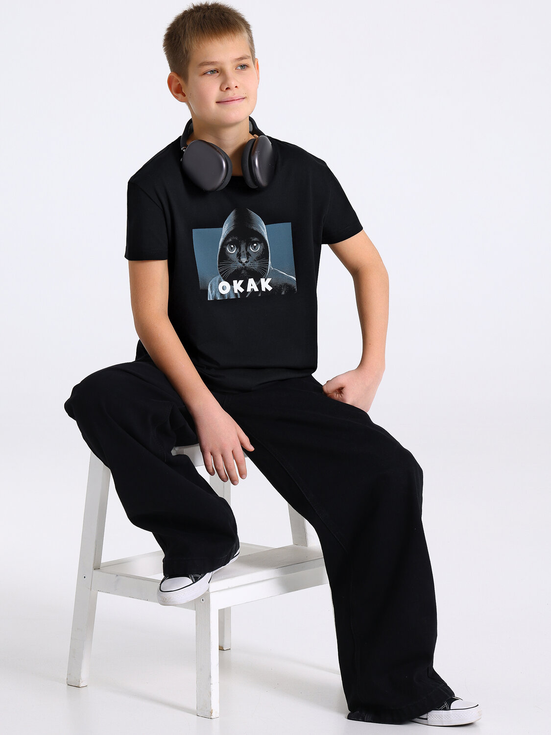 Апрель Футболка 573573 1ПДФК4518001 черный