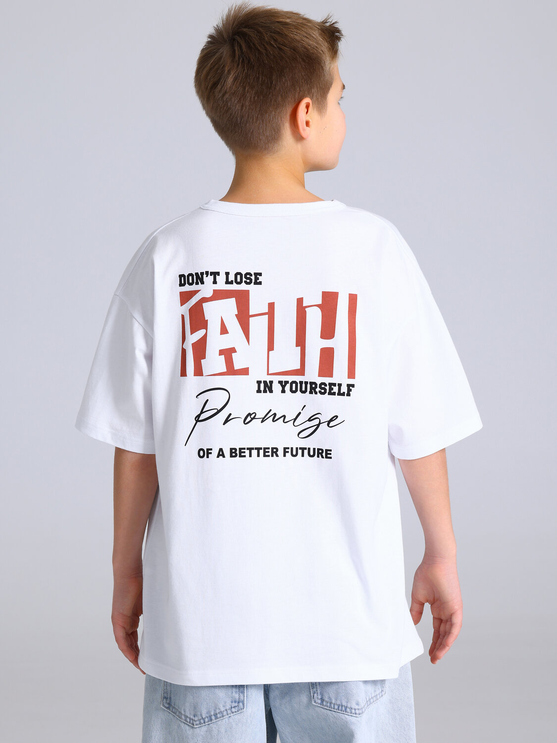 Апрель Футболка 573575 1ПДФК5011001 белый