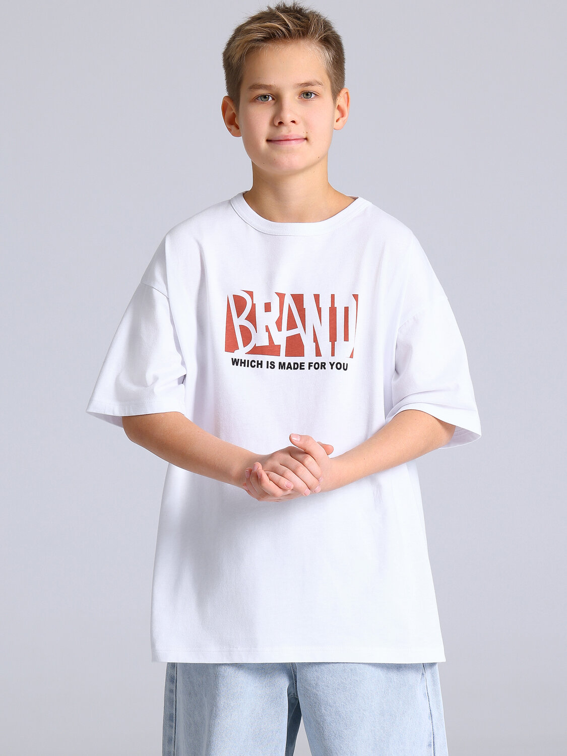 Апрель Футболка 573575 1ПДФК5011001 белый