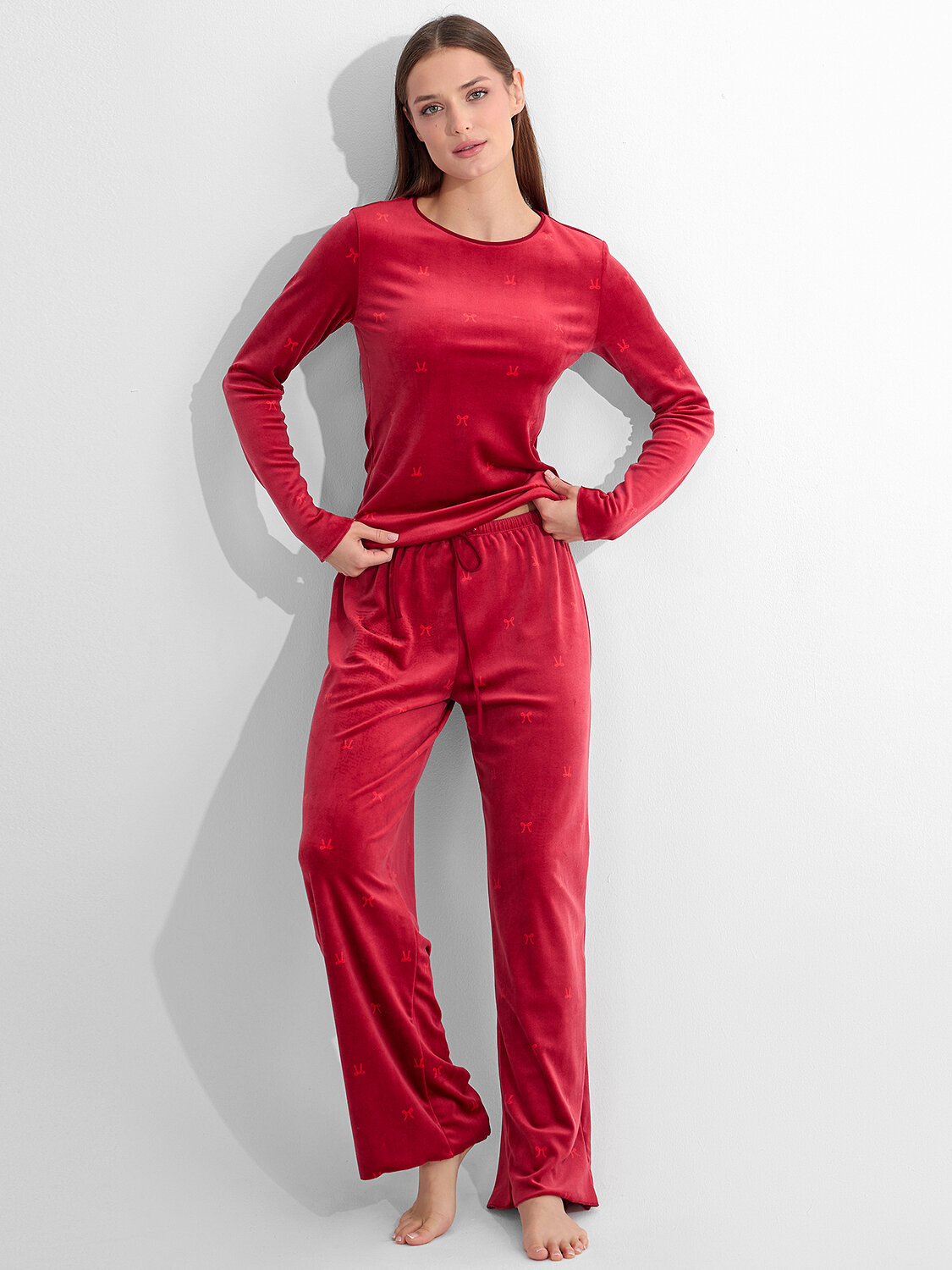 MARK FORMELLE Комплект 573600 592561 бантики на бордовом