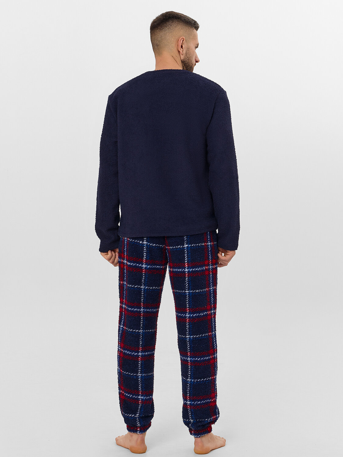 MARK FORMELLE Комплект 573606 591056 т.синий +красная клетка на т.синем