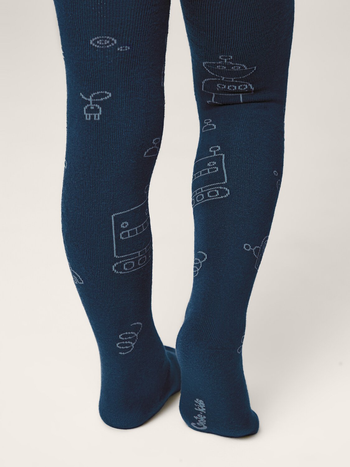 CONTE-KIDS Колготки 573628 SOF-TIKI 7С-38СП темно-синий