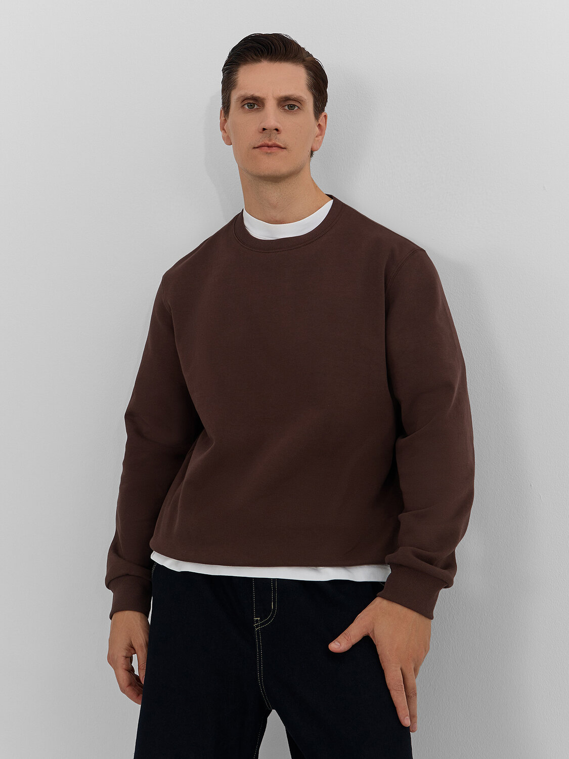 MARK FORMELLE Свитшот 573653 121939 шоколадное мартини